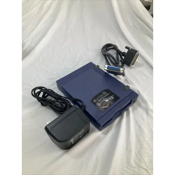 Iomega Zip 100 Parallel Port External Disk Drive Z100P2 With Adapter Cord Tested - Picture 9 of 10
